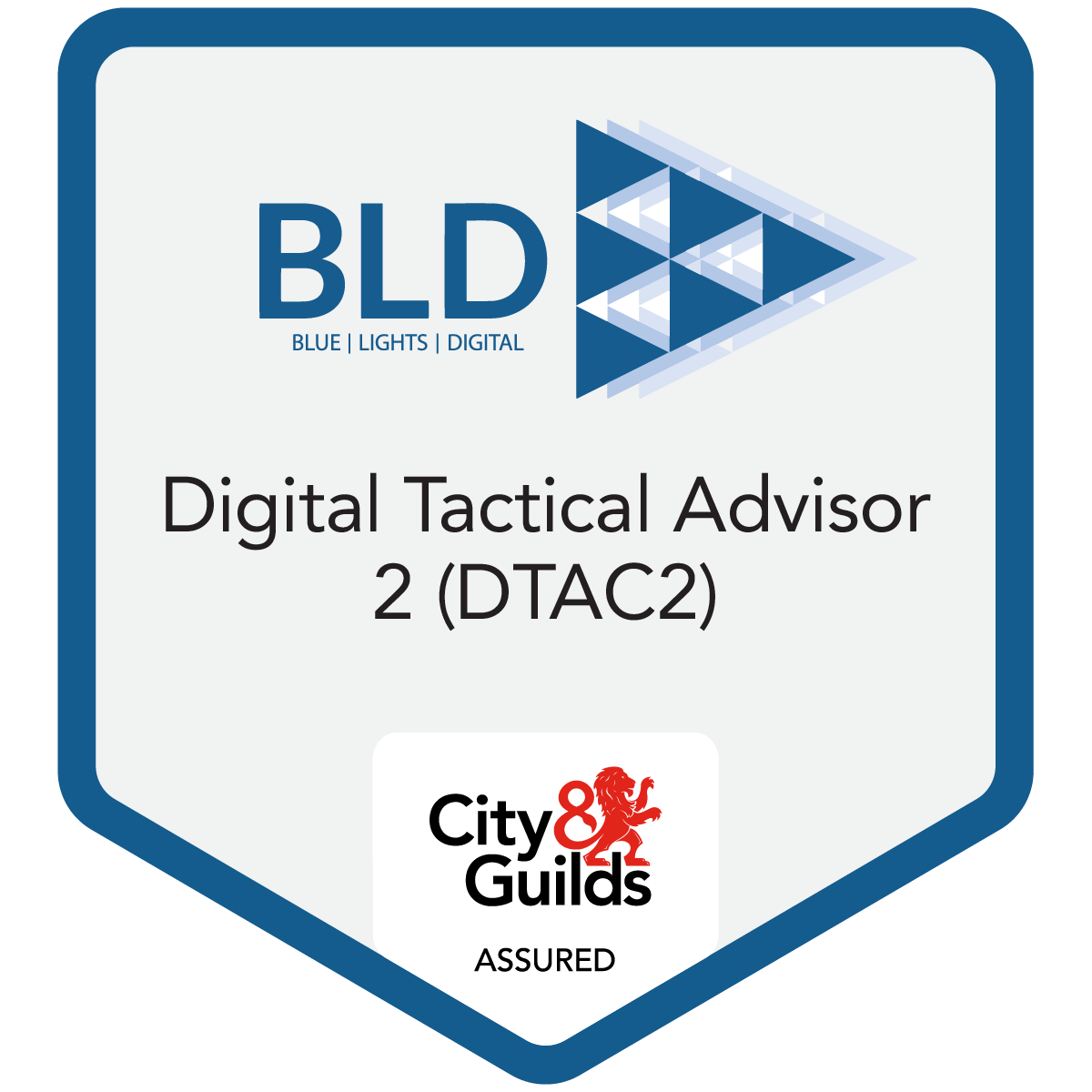 Digital Tactical Advisor 2 Blue Lights Digital Credly