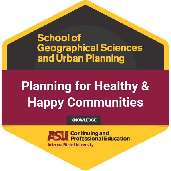 Planning for Healthy & Happy Communities