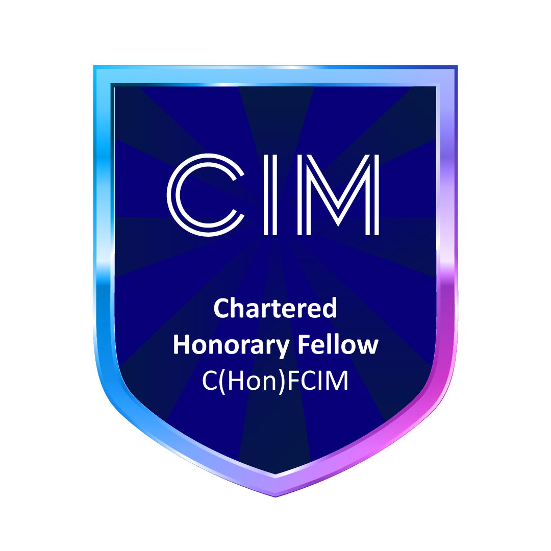 CIM Chartered Honorary Fellow C(Hon) FCIM