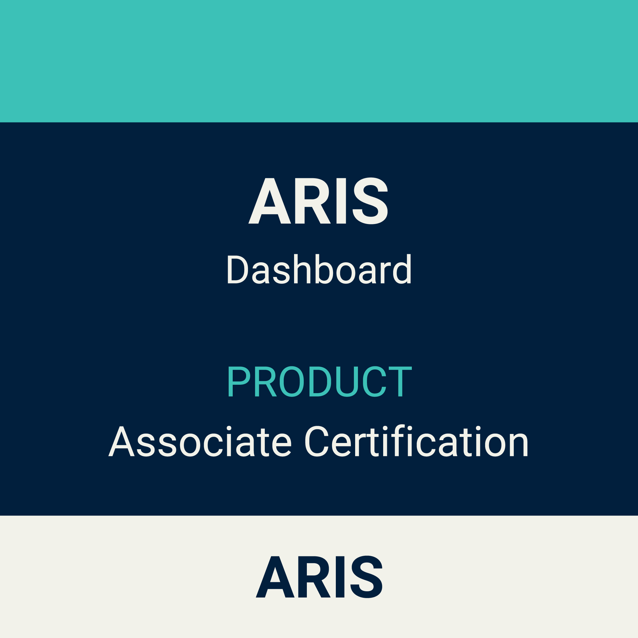 Certified ARIS Dashboard Associate
