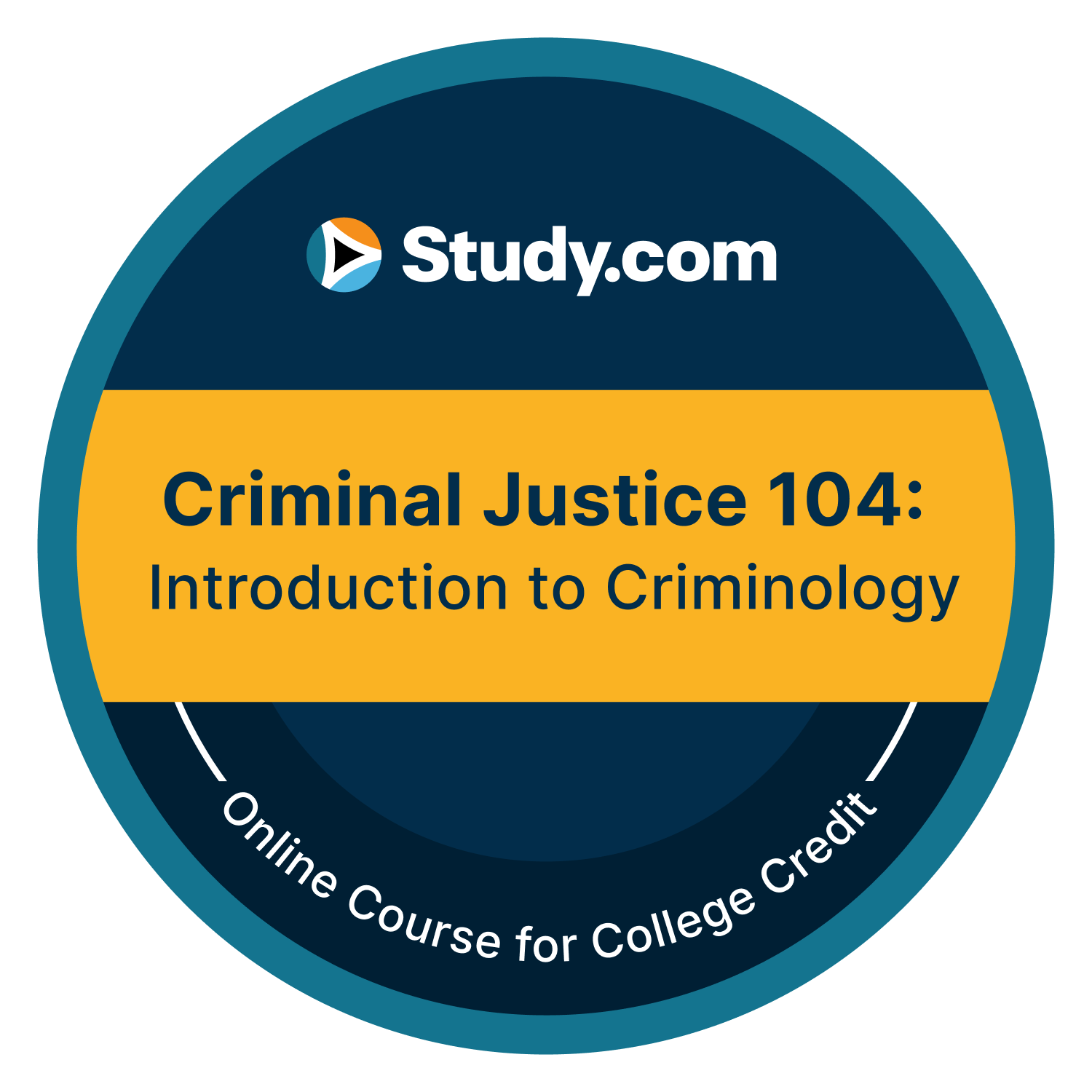 Criminal Justice 104: Introduction to Criminology(v.3)