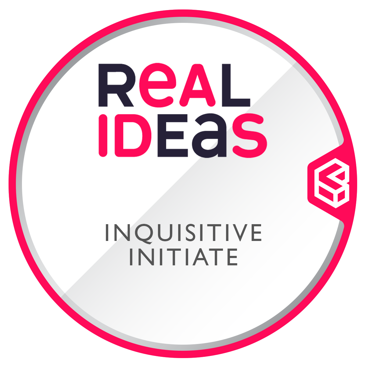 Real Ideas 21st Century Skills - Find Stuff Out – Engage Badge
