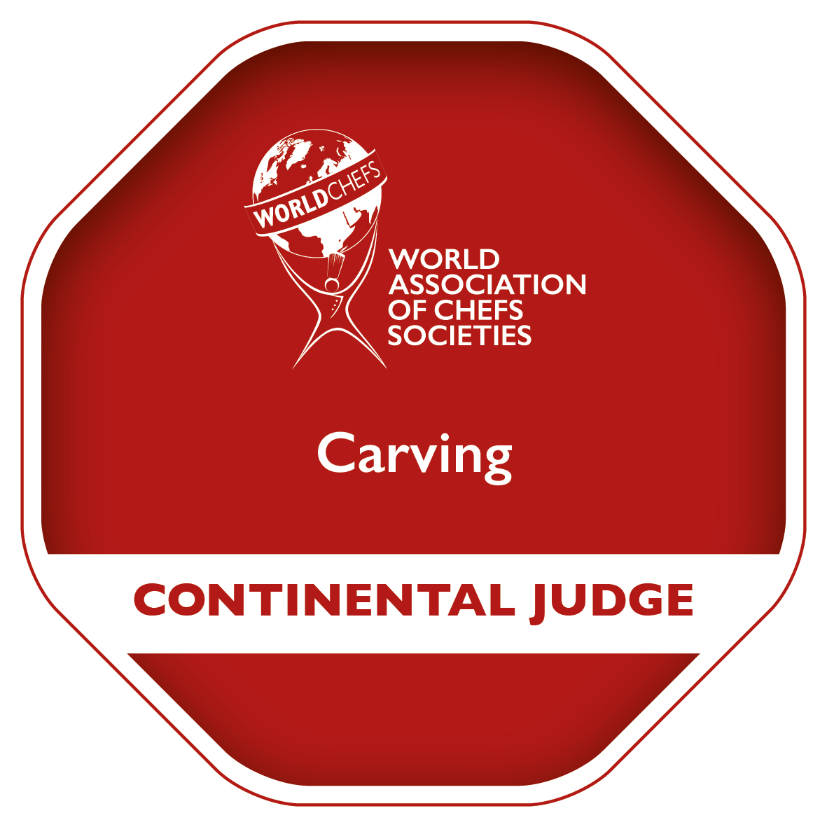 Worldchefs Carving : Continental Judge 2016-2024