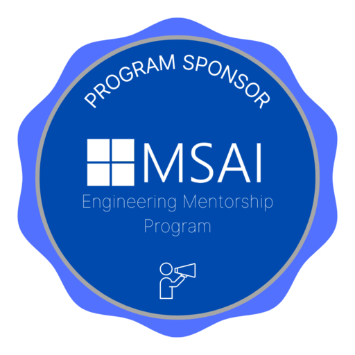 MSAI Engineering Mentoring Program - Program Sponsor - Credly