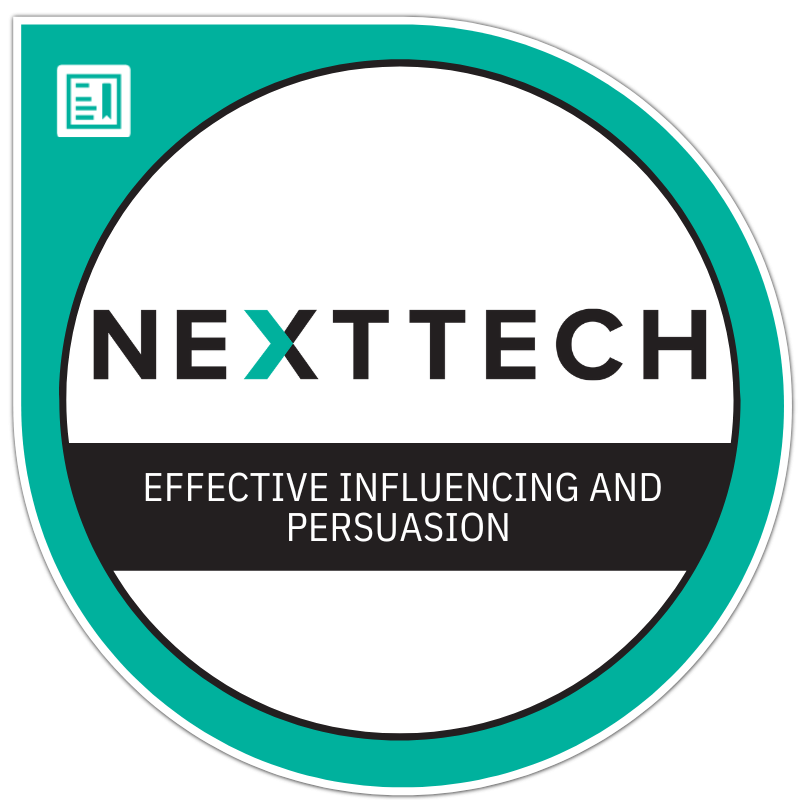 Effective Influencing and Persuasion