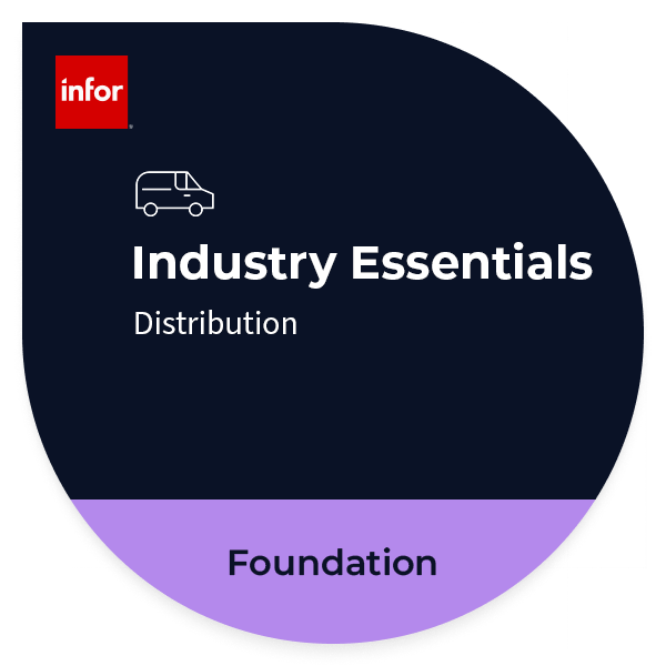 Infor Industry Essentials: Distribution - Foundation