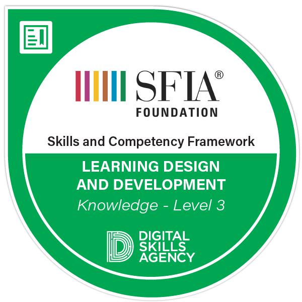 Learning Design and Development - Knowledge - Level 3