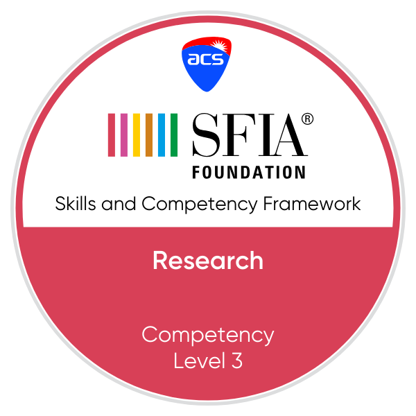 Research - Competency - Level 3