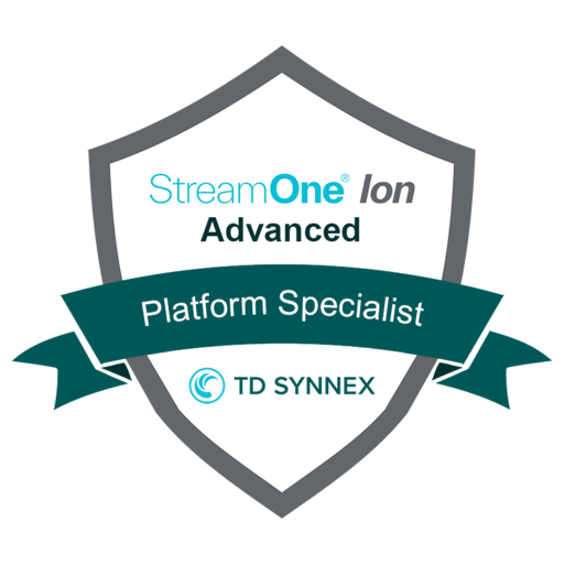 StreamOne Ion Advanced Platform Specialist Certification - Credly