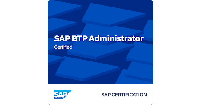 SAP Certified badge
