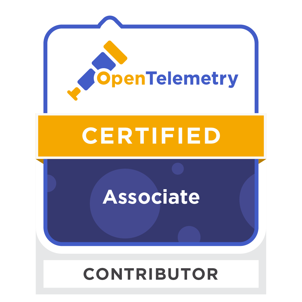 Exam Contributor: OpenTelemetry Certified Associate badge