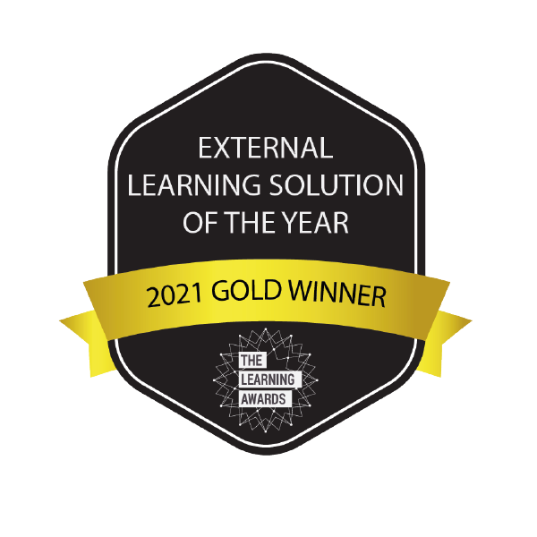 External Learning Solution of the Year 2021 - Gold Winner