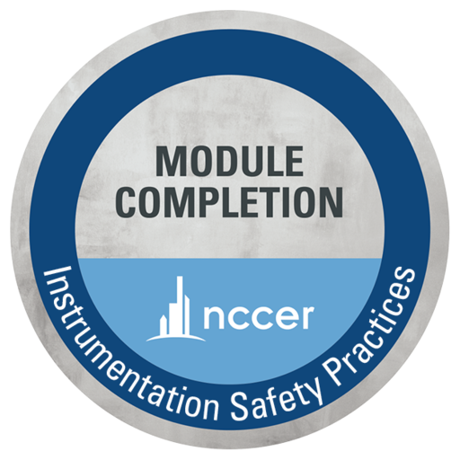 NCCER Instrumentation Safety Practices (12115) Credly