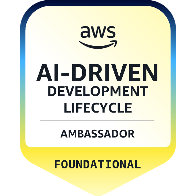 AWS AI-Driven Development Lifecycle (AI-DLC) Ambassador Foundational (L100)