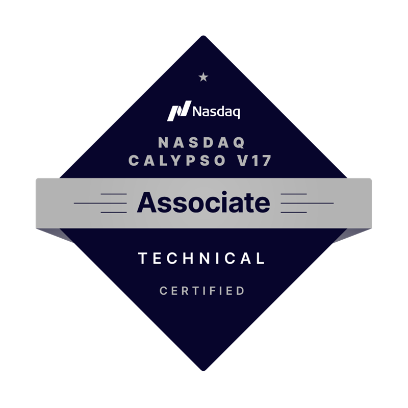 Nasdaq Calypso Certified Technical - Associate
