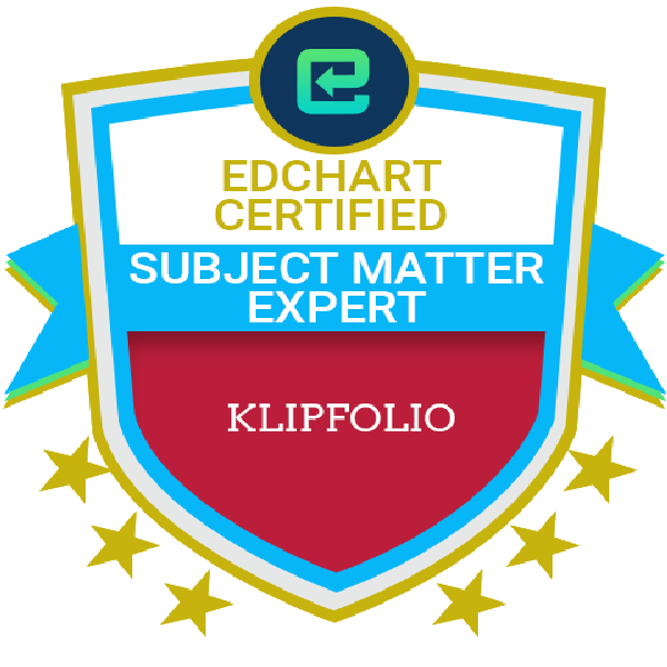 Edchart Certified Klipfolio Subject Matter Expert
