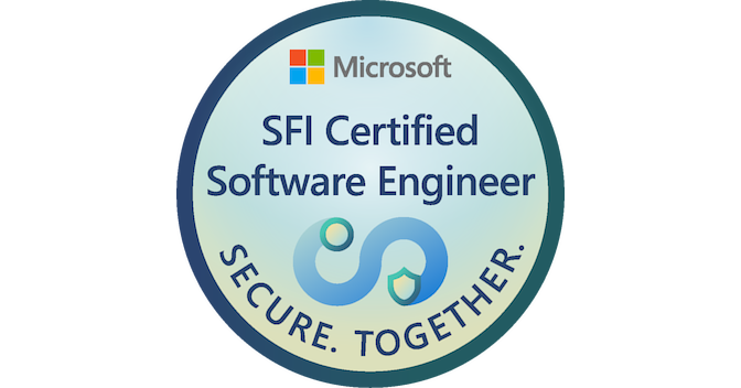 Microsoft SFI Certified Software Engineer - Credly