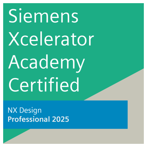 NX Design Certified Professional - Credly