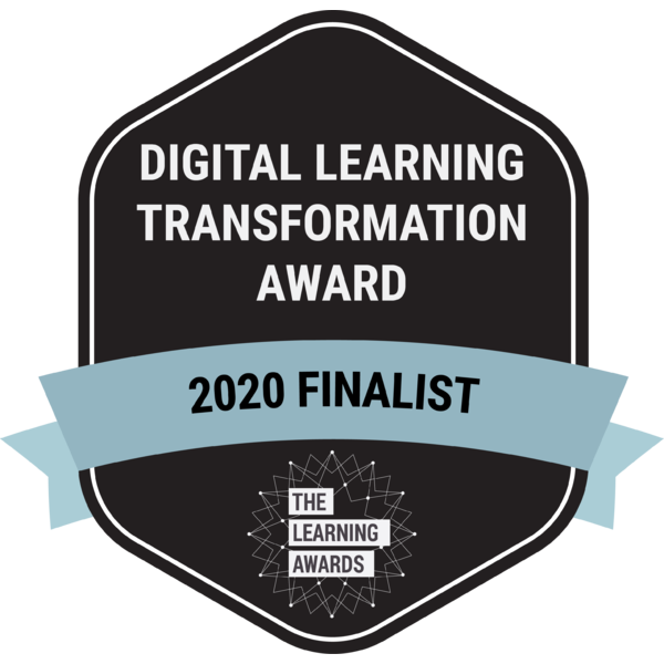 Digital Learning Transformation Award - 2020 Finalist