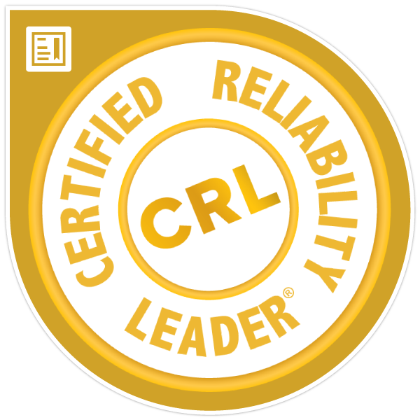 Certified Reliability Leader (CRL) Certification