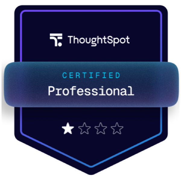 Certified ThoughtSpot Professional