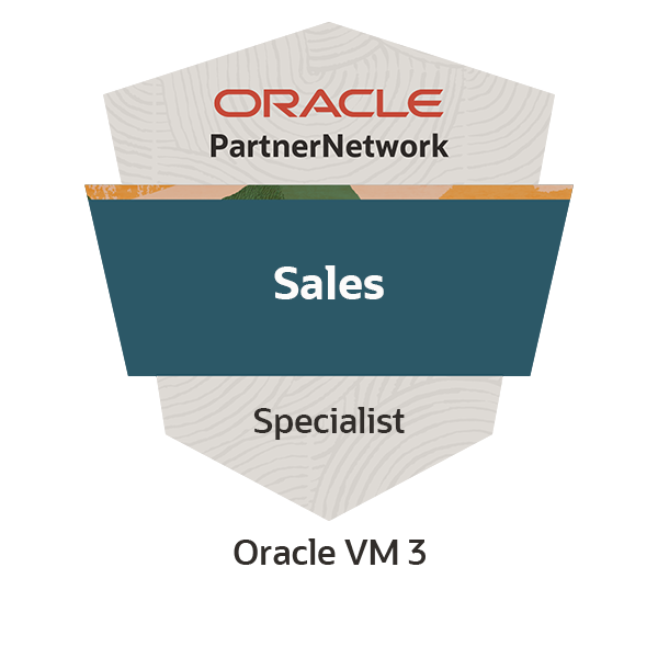 Oracle VM 3 Sales Specialist