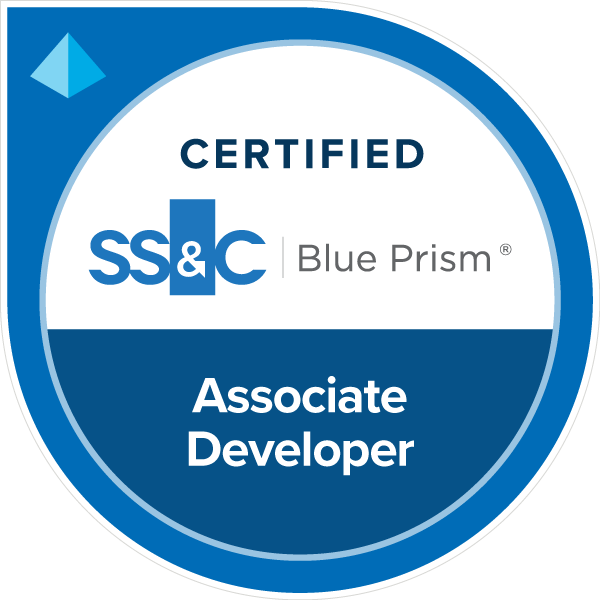 Blue Prism Certified Associate Developer