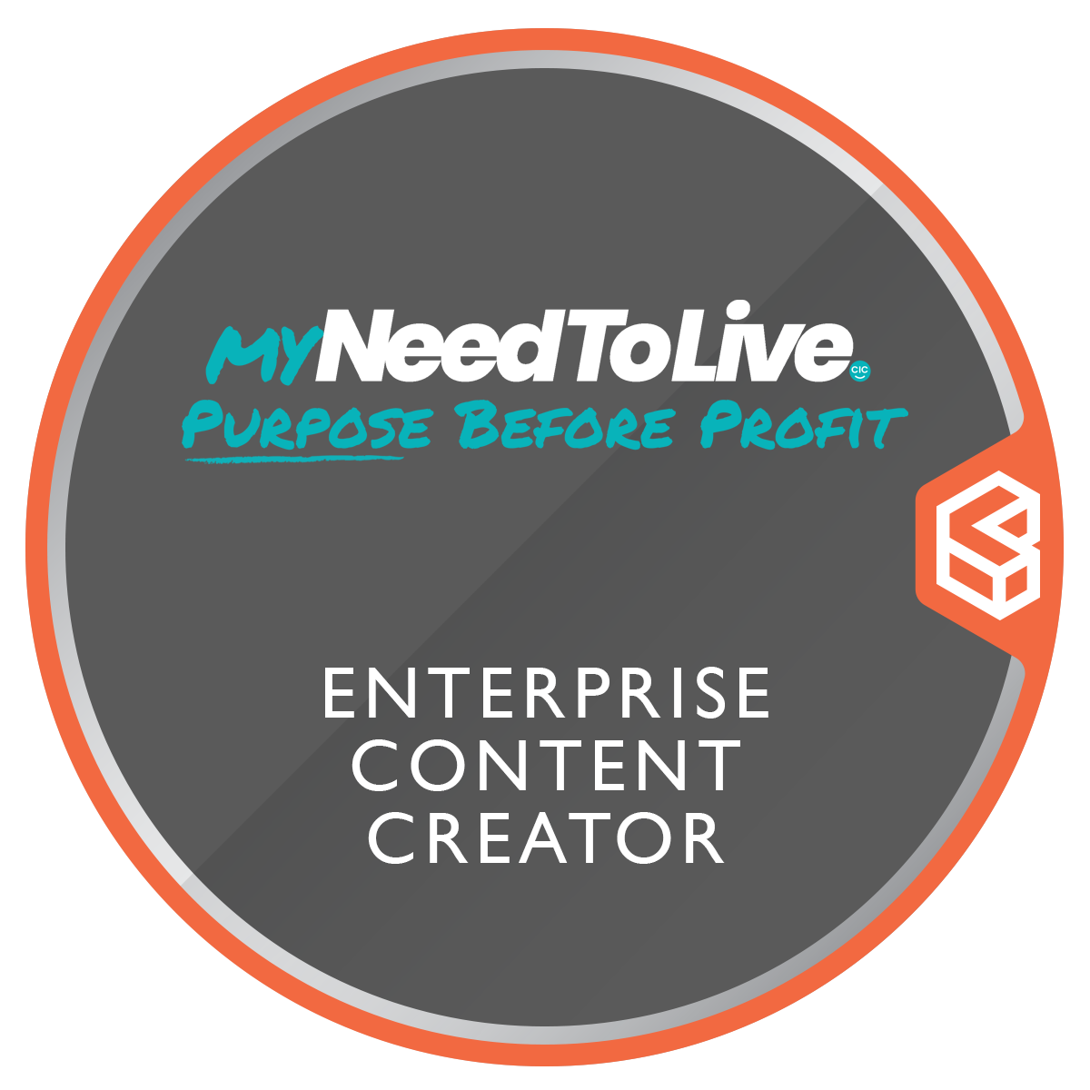 MyNeedToLive Everyday Role Model Enterprise Content Creator