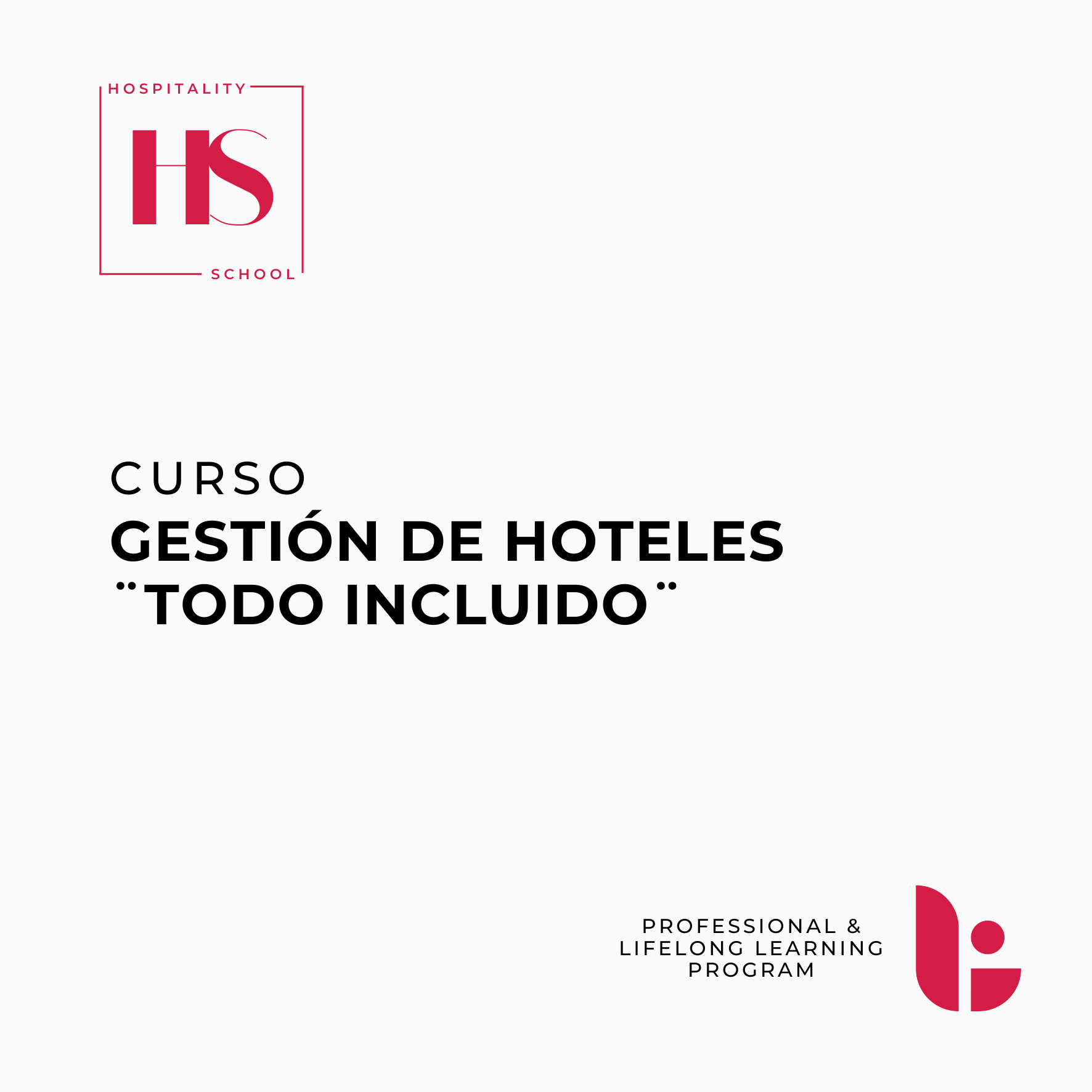 Curso Gestión de Hoteles ¨Todo Incluido¨