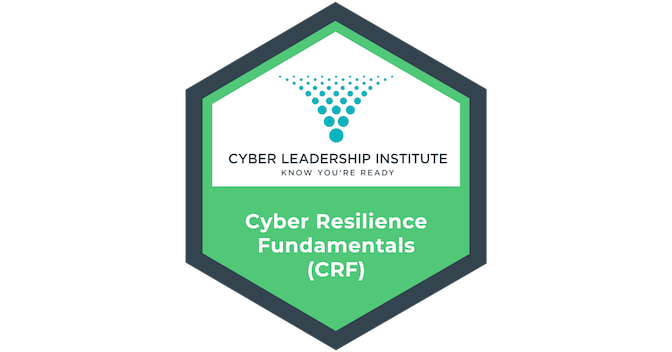 Cyber Resilience Fundamentals - Credly