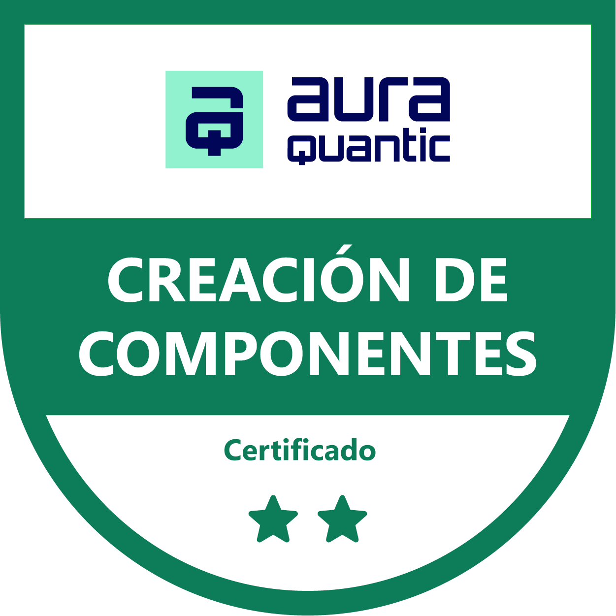 L2 - Certificado en creación de componentes AuraQuantic