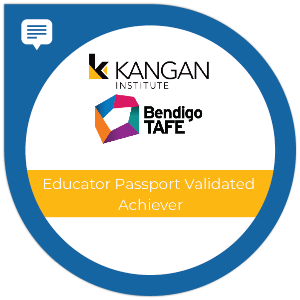 Educator Passport Validated Achiever 2023