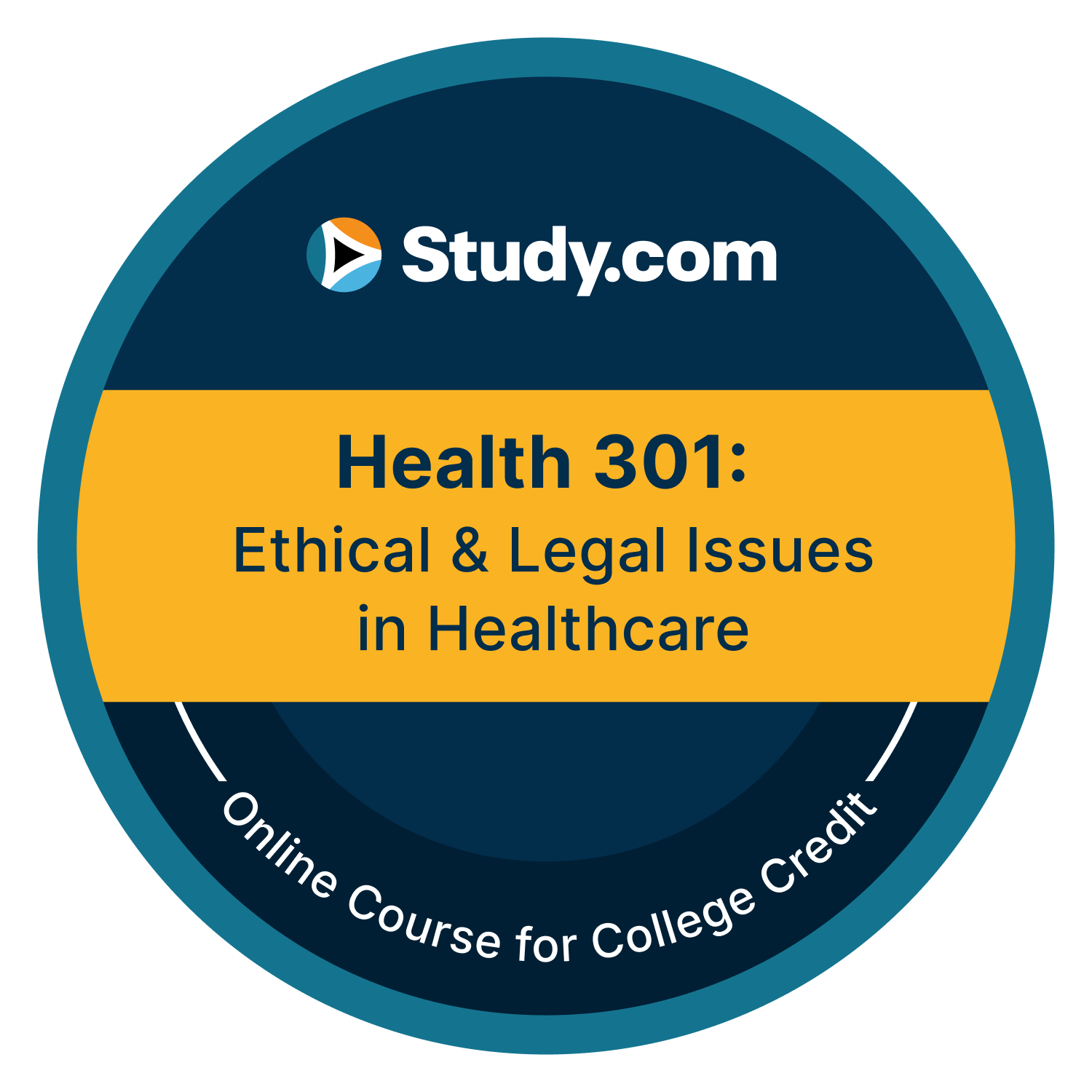 Health 301: Ethical & Legal Issues in Healthcare (v.2)