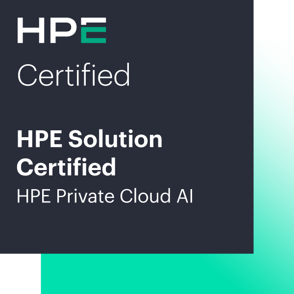 HPE Solution Certified - Private Cloud AI