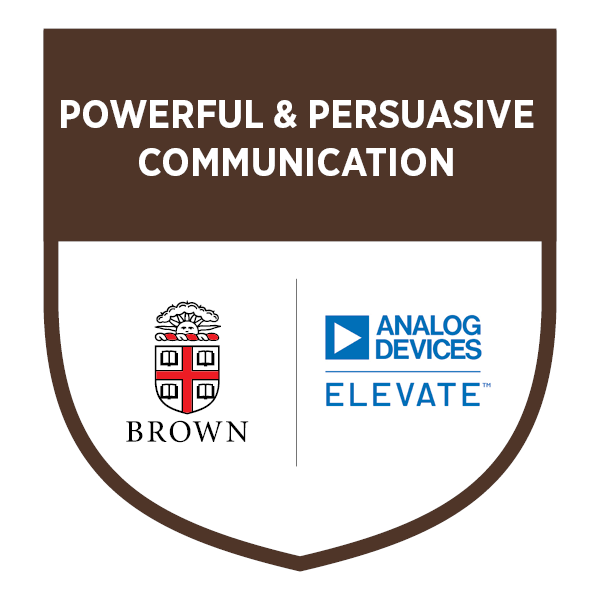 Powerful and Persuasive Communication - ADI