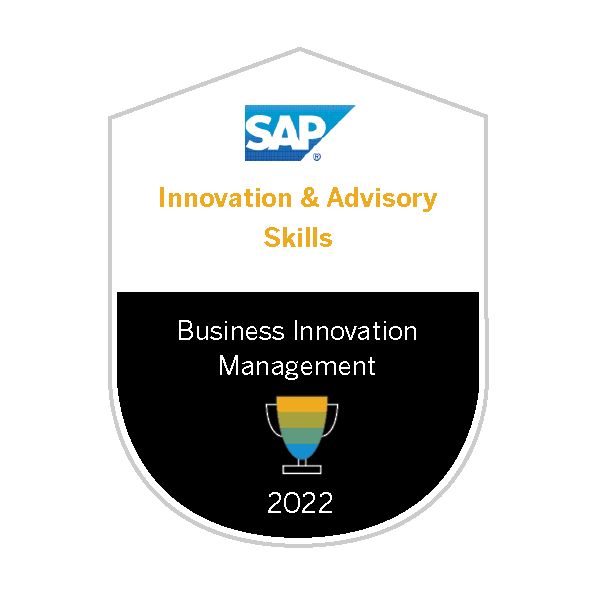 SAP Innovation & Advisory Skills 2022 - Business Innovation Management