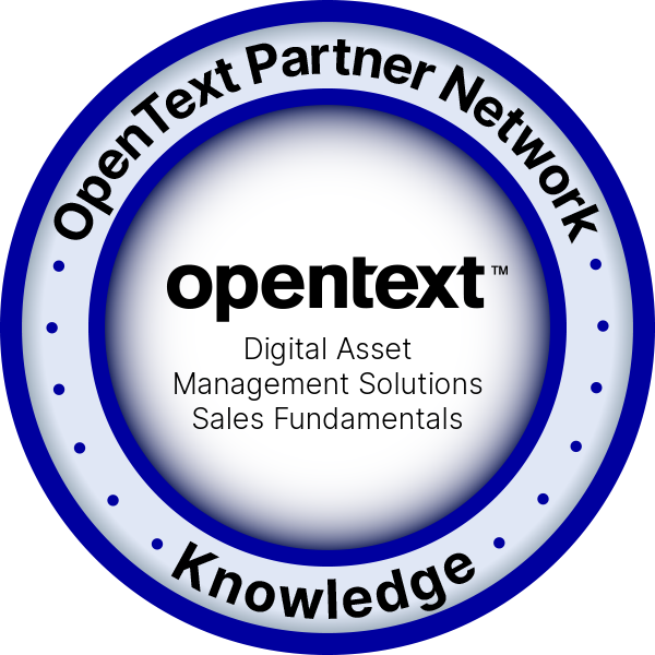 OpenText Knowledge - OpenText Digital Asset Management Solutions Sales Fundamentals - OpenText Partner Network