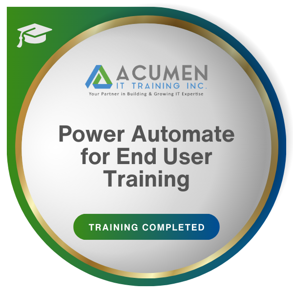 Power Automate for End User Training