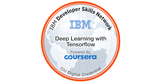 Deep Learning with Tensorflow - Credly