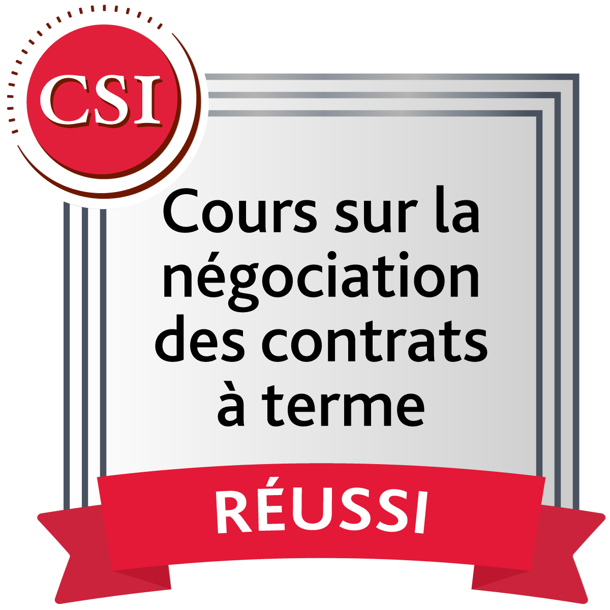 Cours sur la négociation des contrats à terme (CNCT)