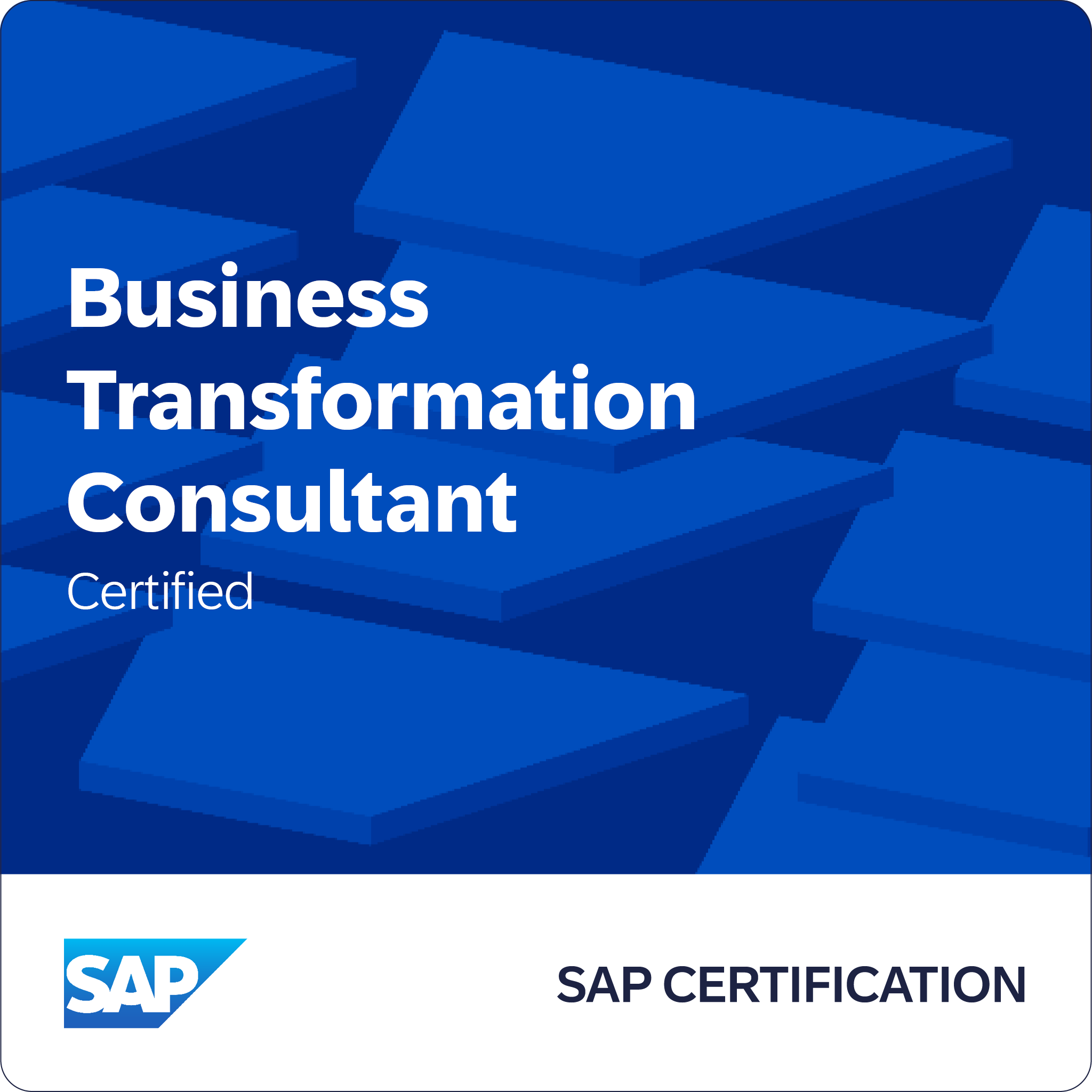 SAP Certified - Business Transformation Consultant