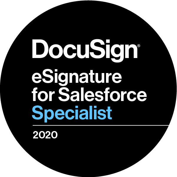 DocuSign eSignature for Salesforce Specialist 2020