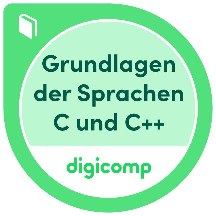 Kursteilnahme: Grundlagen der Sprachen C und C++