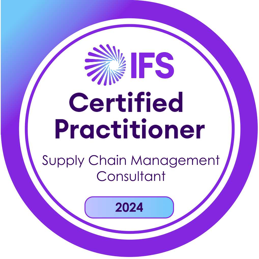 IFS Certified Practitioner - Supply Chain Management Consultant (IFS Cloud) - 2024