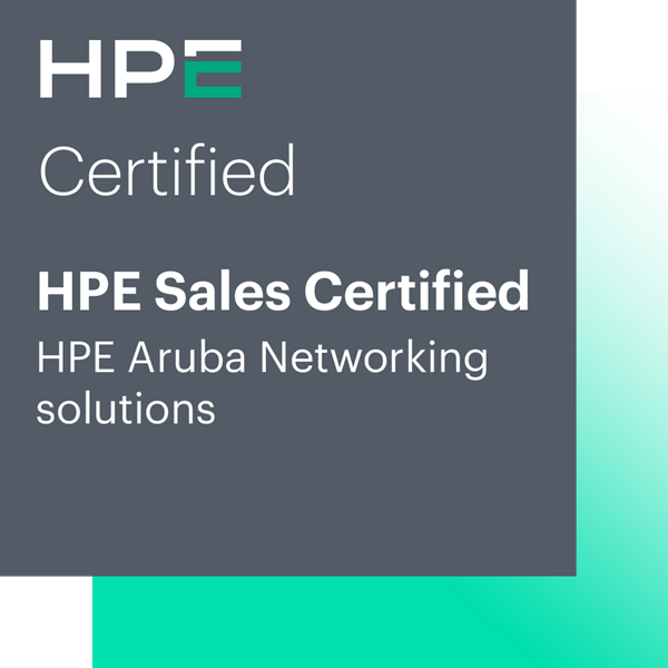 HPE Sales Certified - HPE Aruba Networking solutions