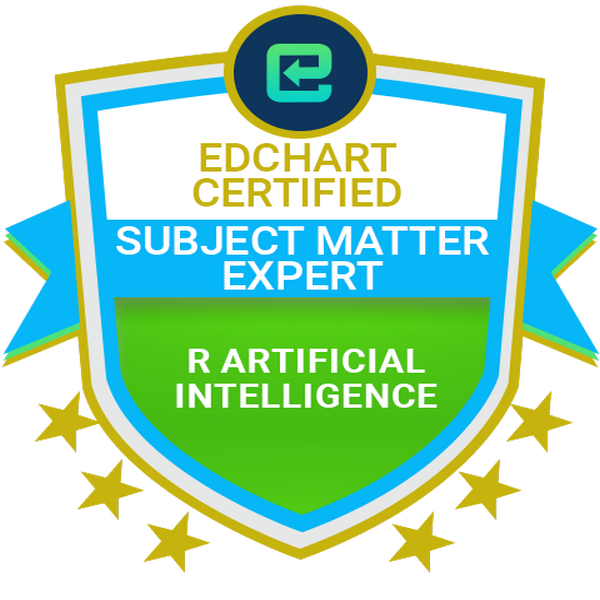 Edchart Certified R Artificial Intelligence Subject Matter Expert