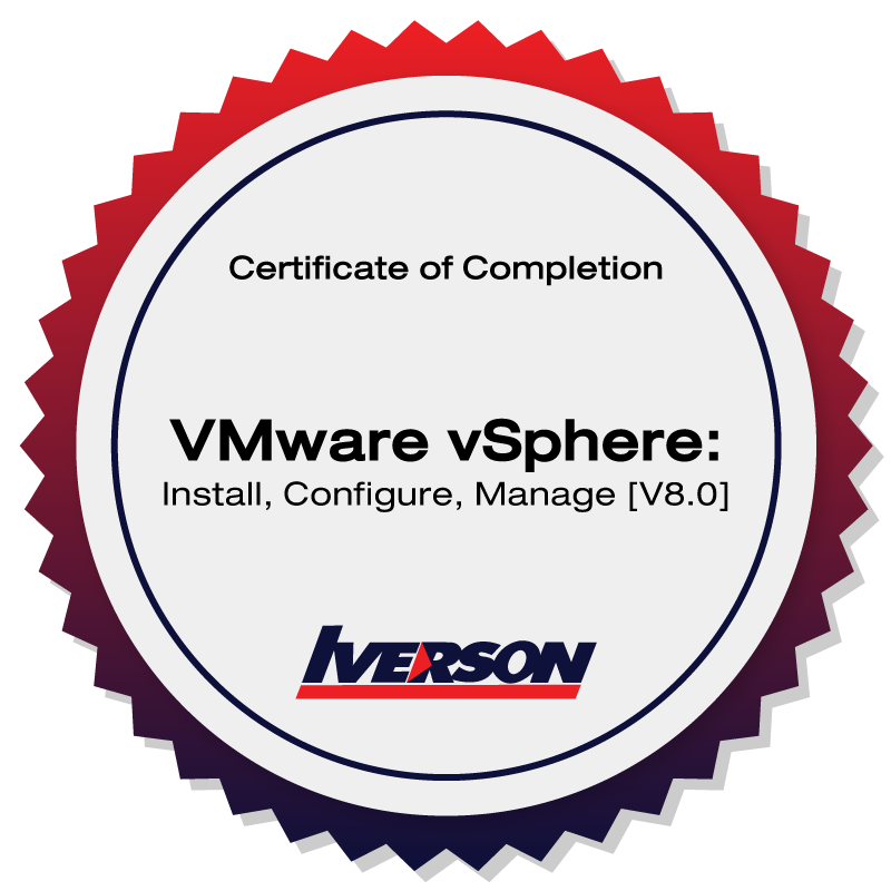 VMware vSphere: Install, Configure, Manage [V8.0]