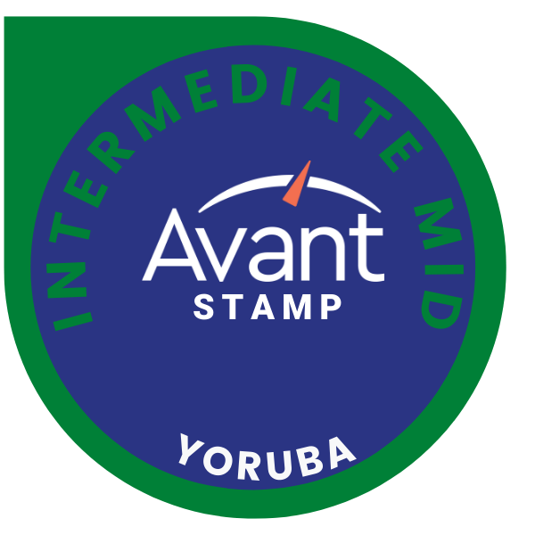 Avant Yoruba Proficiency Test in Speaking and Writing: Intermediate/Mid(v.1)