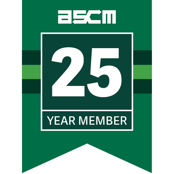ASCM Professional Membership- 25 Year Milestone