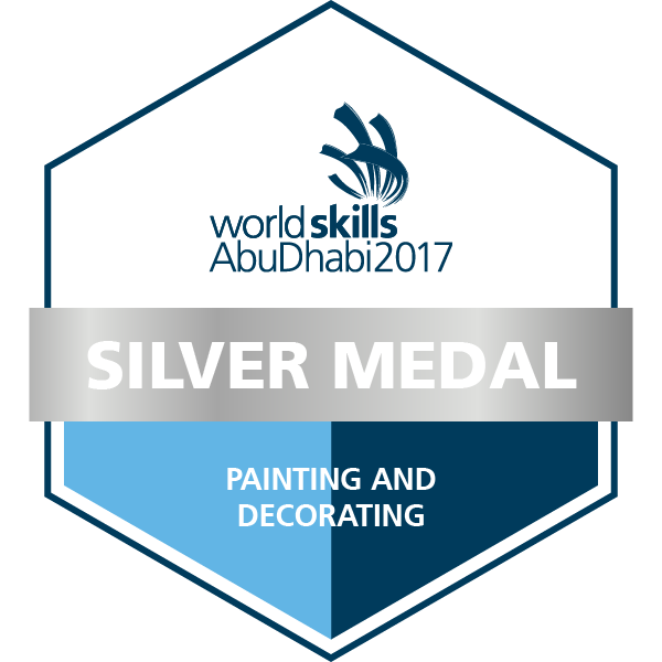 WorldSkills Abu Dhabi 2017 Silver Medallist Painting And Decorating